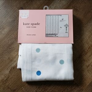 NWT Kate Spade Bakery Dot Spring Shower Curtain
